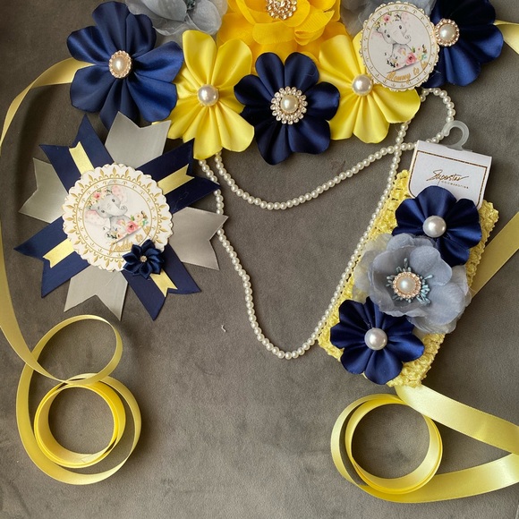 Maternity sash set 81